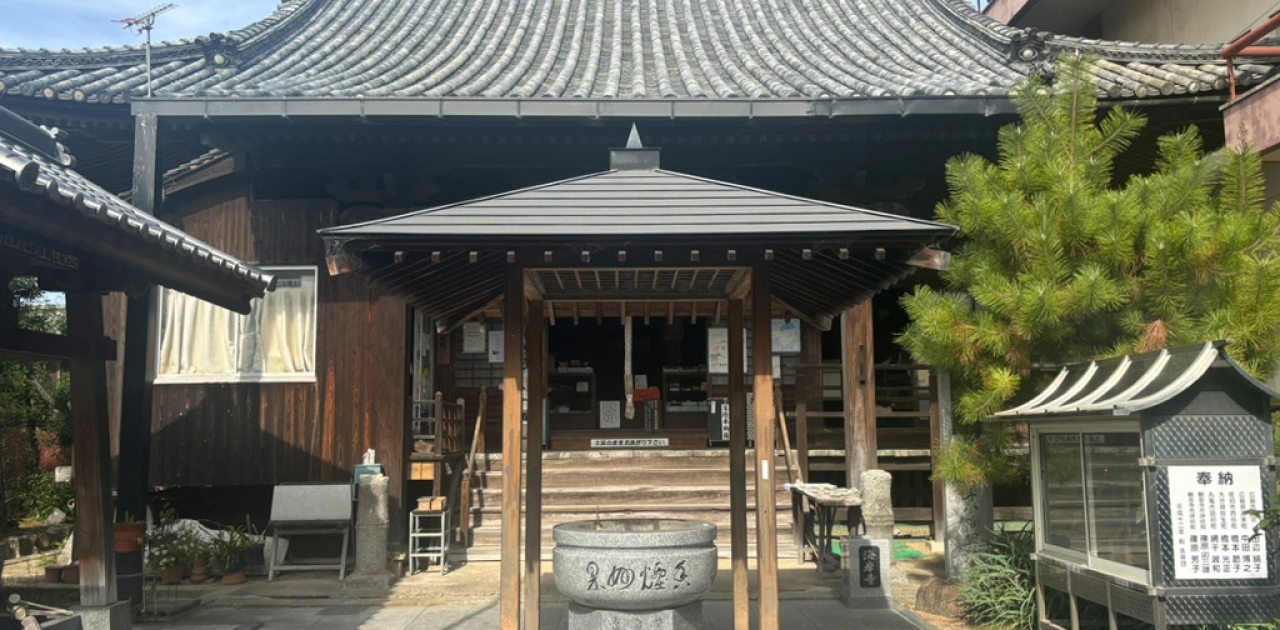 海岸寺の山門で金剛力士像の代わりに出迎えてくれたのは何の像？
