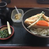 山の谷うどんのぶっかけきつね画像