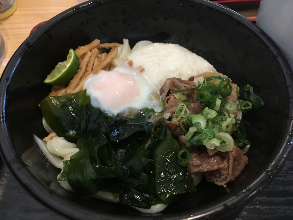 本格手打ちうどん つづみの-ニッカリ-ぶっかけうどん(てんこ盛りぶっかけうどん)の画像