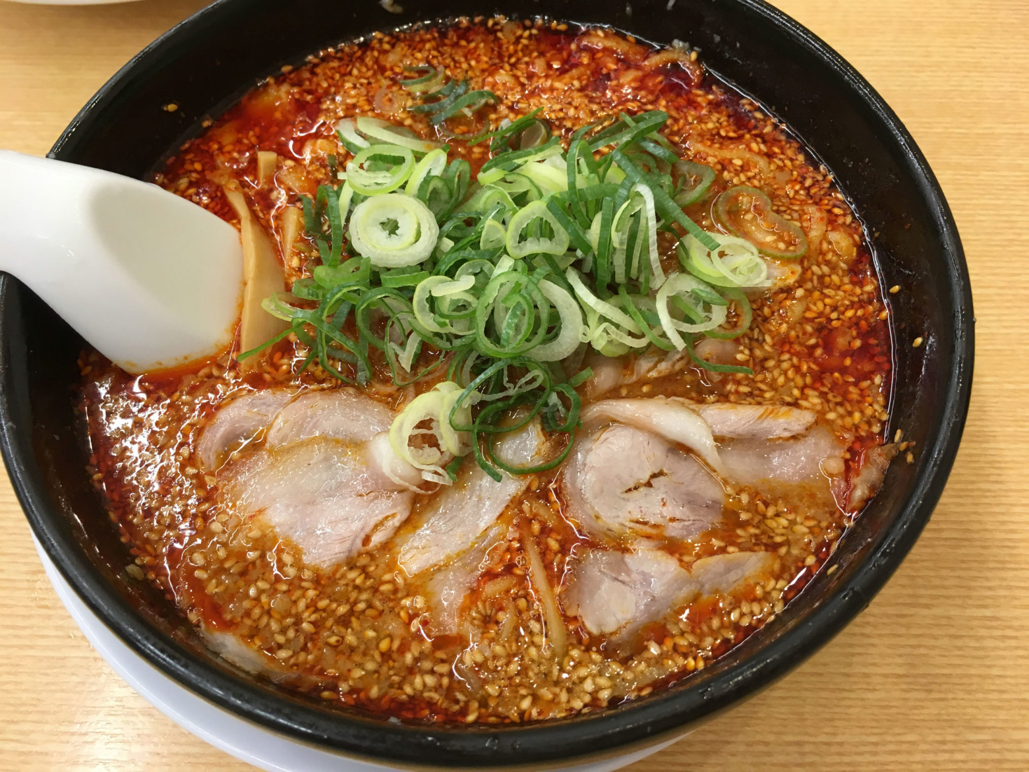 来来亭 丸亀店の数量限定、赤味噌ラーメンの画像