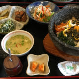 丸亀市飯山町にある、コリアンキッチン 京城のビビンバ定食画像