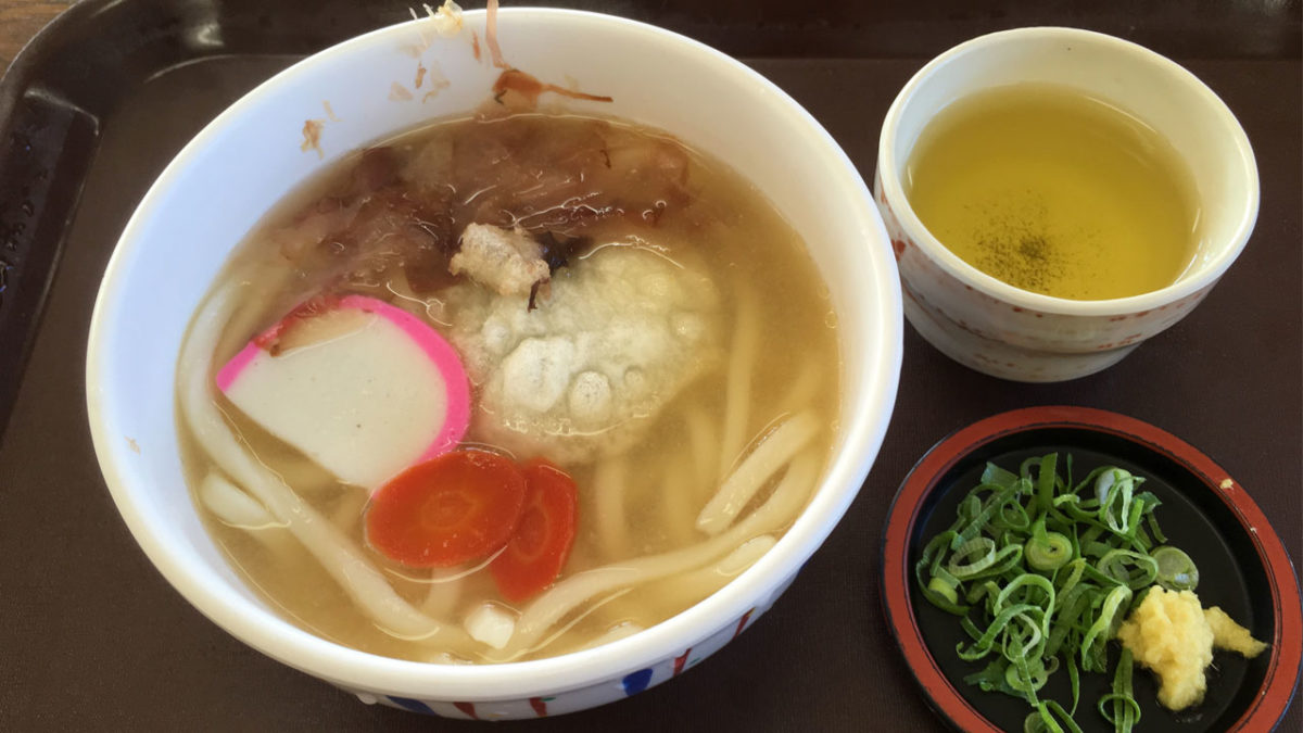 まるいち土器店の讃岐あん餅うどん