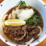 「手打うどん 龍」の『国産牛肉ぶっかけ』