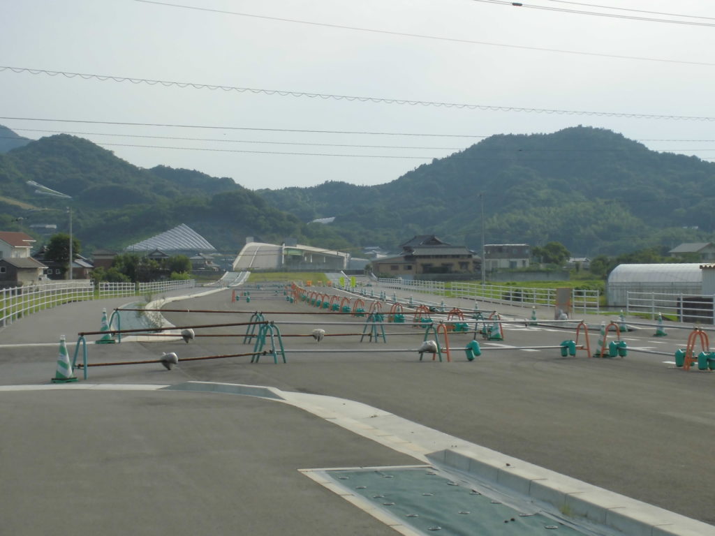 浜街道バイパス道路のトンネル工事