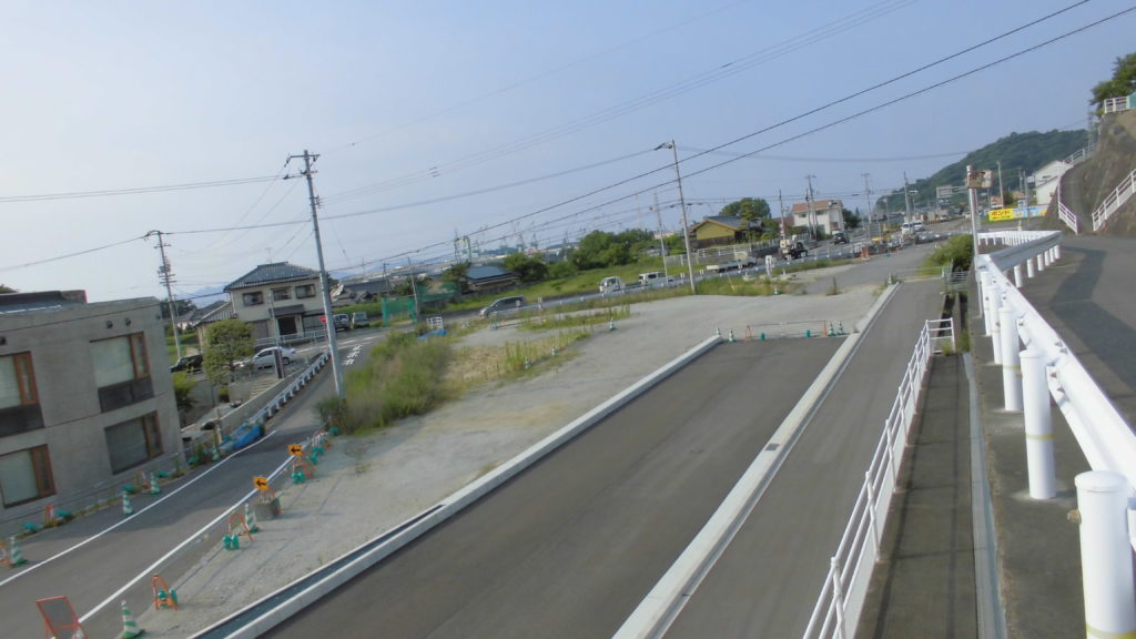 浜街道バイパス道路のトンネル工事