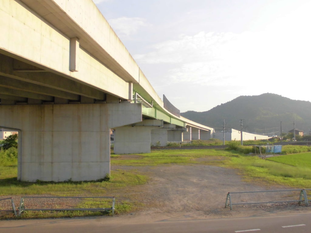 浜街道バイパス道路のトンネル工事