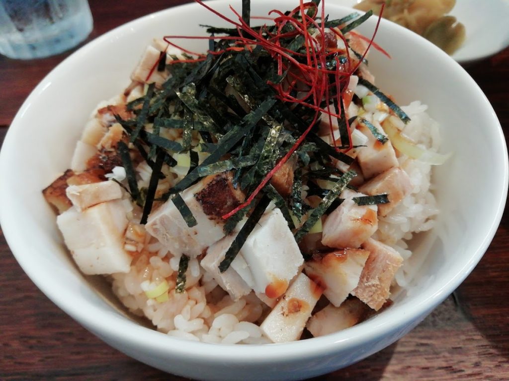 青龍 ミニチャーシュー丼