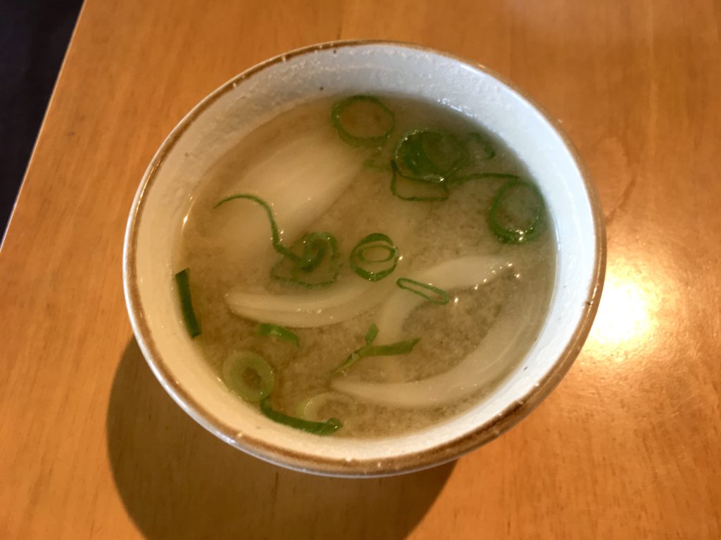 cafe kiara モーニング　お味噌汁