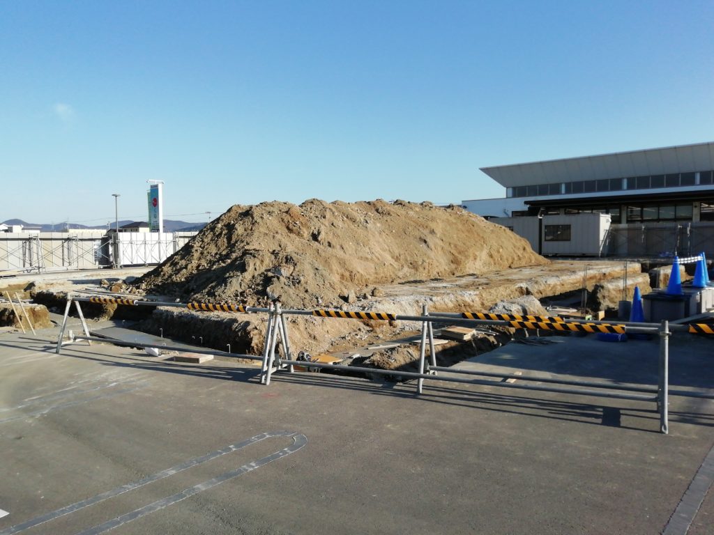 コープ飯山 建設現場