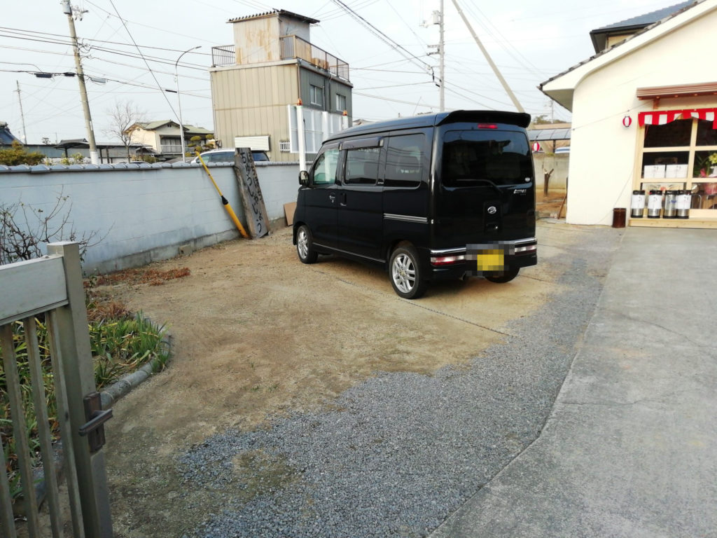 ぼちぼち　駐車場