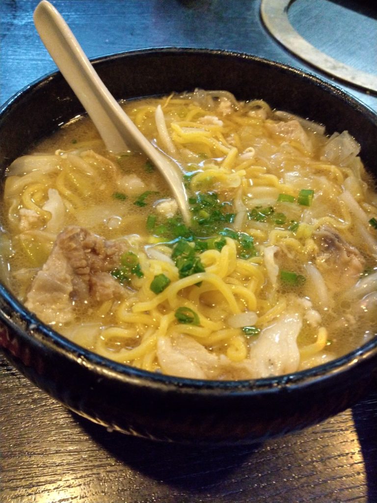 金蔵寺町 ひな鶴 自家製ラーメン（黒豚）