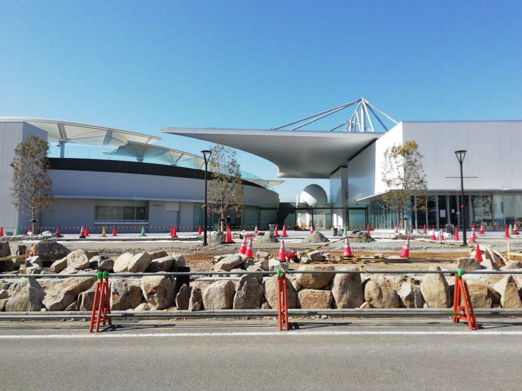 四国水族館 建設現場