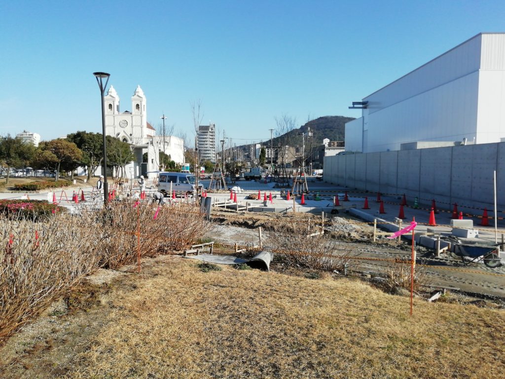 四国水族館 植栽工事