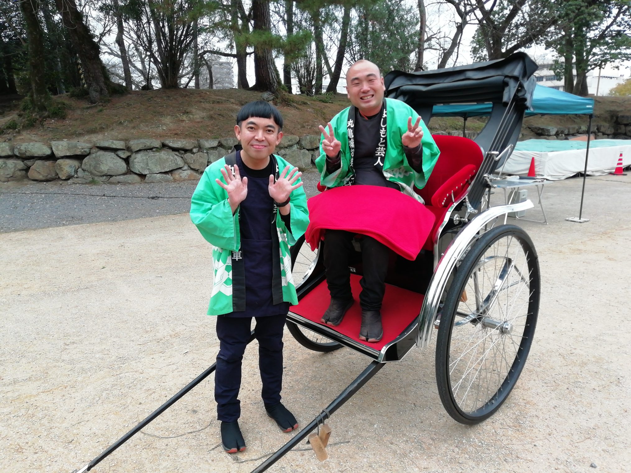 さようなら まるがめくん 4月からはコンビ芸人として東京へ進出するみたい お笑い人力車の後継者は 地元出身のあの人 丸亀つーしん