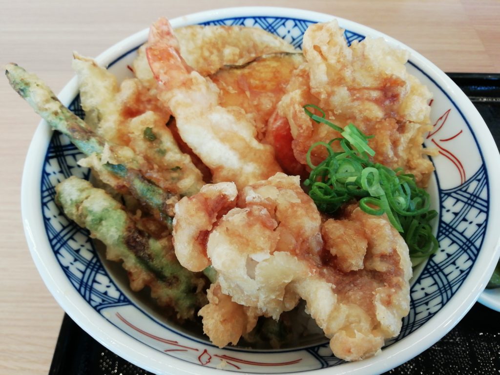 あさ山天丼(並盛)