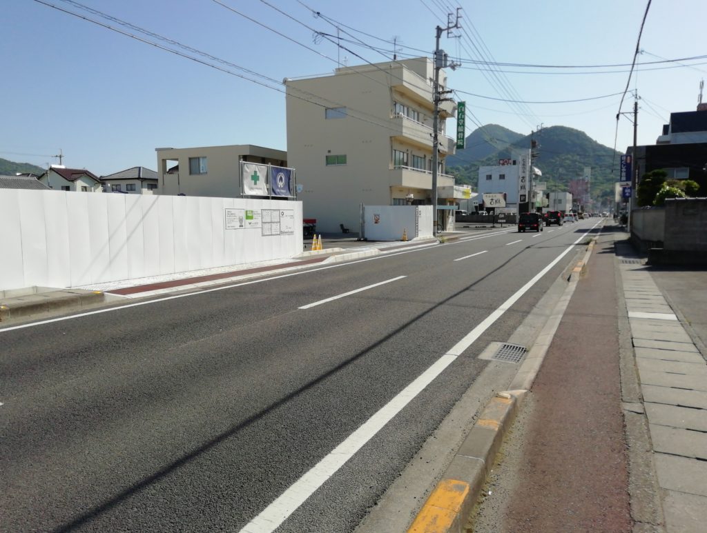 ひまわり善通寺店 西側