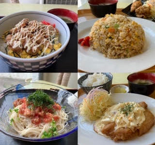 「こな屋」のテイクアウト『カラマヨ丼』