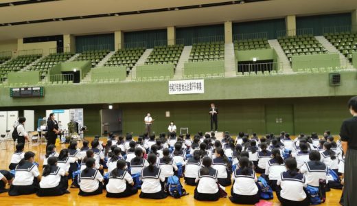 まるつーが「地元企業 PR 事業(丸亀市立南中学校)」に参加させていただきました！