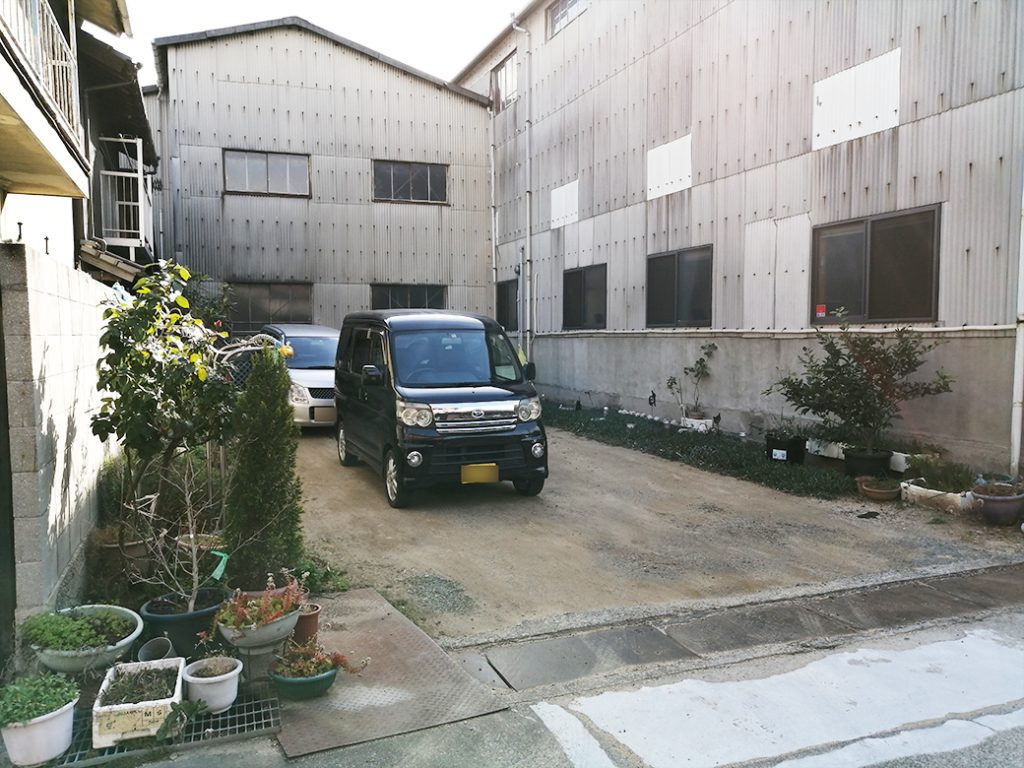 多度津町東浜 水田食堂 駐車場