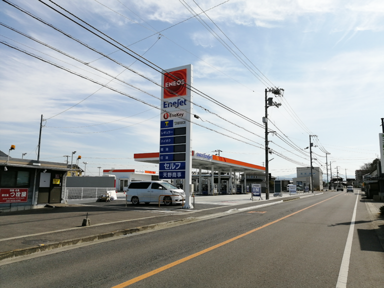 土器町西のふたご山給油所が2021年2月11日(木)にオープンしてた