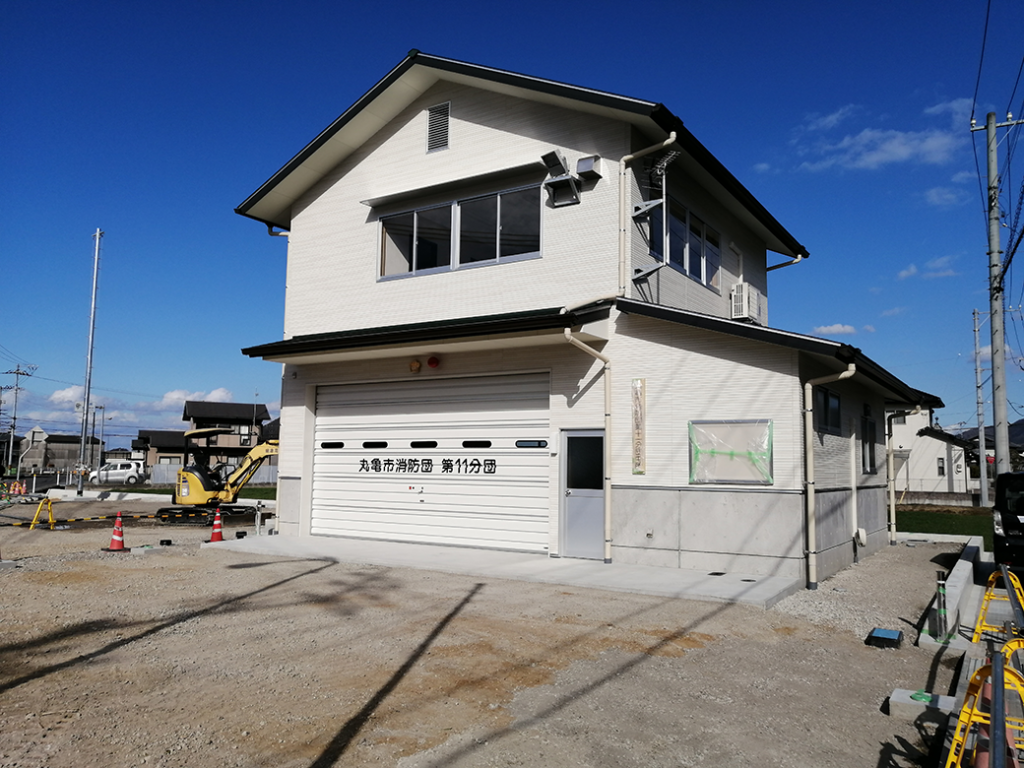 丸亀市飯野町 消防団屯所