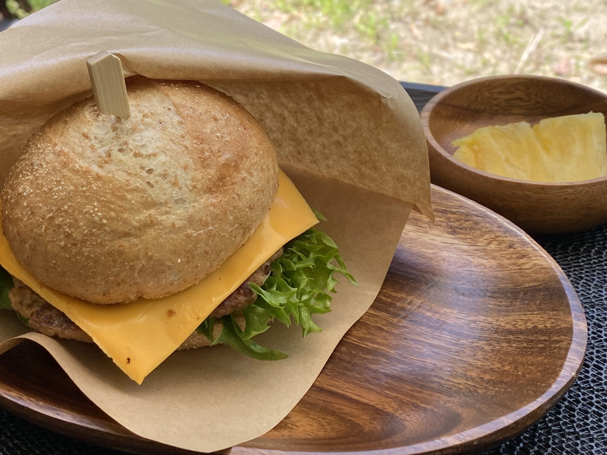 綾川町 憩家たけかんむり チーズバーグ