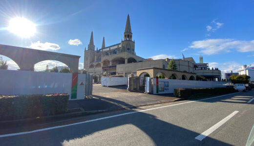 宇多津町にある「セントベイヒルズ」が解体されてる