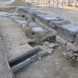 丸亀城跡三の丸発掘調査現場