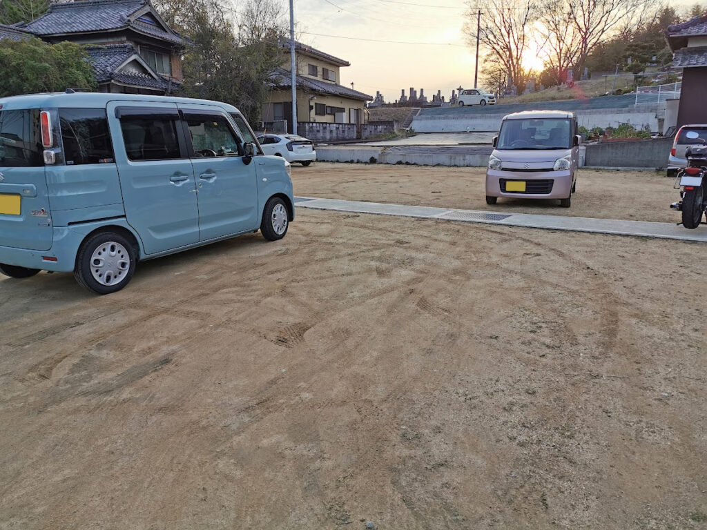 丸亀市 たこ焼とたい焼のお店 たいたこ 駐車場