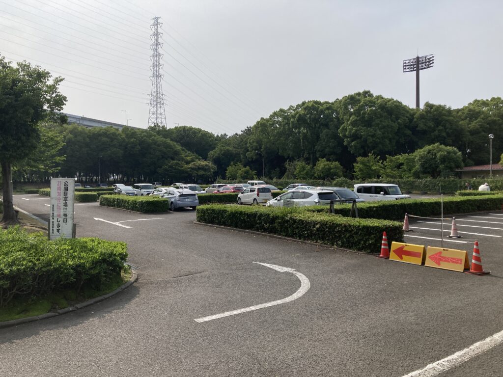 坂出市 番の州公園駐車場