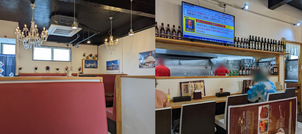 善通寺市文京町 Pahuna curry corner(パフナカレーコーナー) 善通寺店 店内