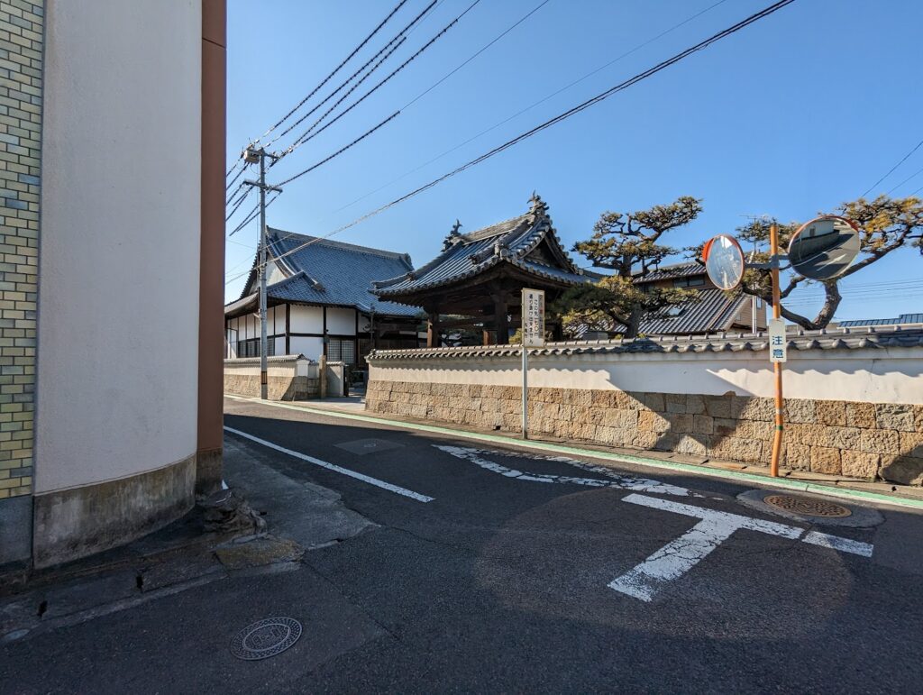 丸亀市風袋町 城北温泉 場所