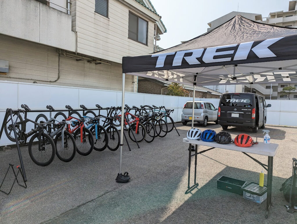 丸亀市土器町 WAVE BIKES丸亀店(TREKコンセプトストア) 試乗