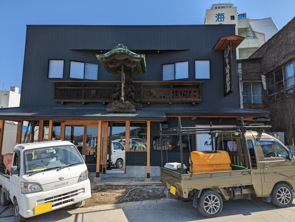 琴平町表参道 虎屋うどん(旧虎屋旅館) 新店舗