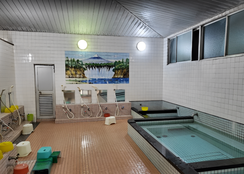 丸亀市風袋町 城北温泉 店内