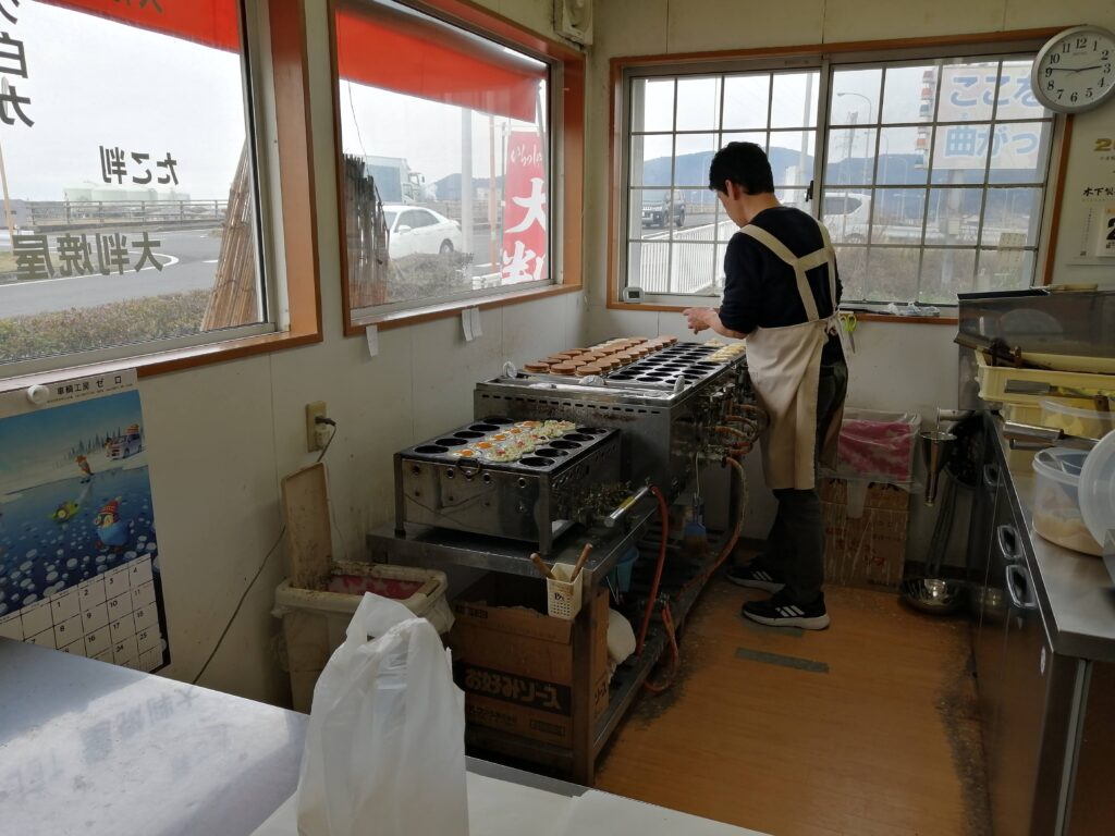 坂出市江尻町 大判焼屋 大判焼き 店内