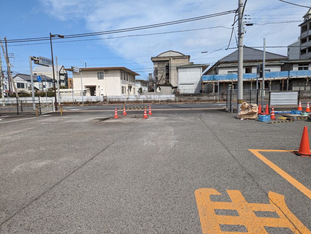 善通寺市営大通り駐車場 工事