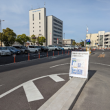 丸亀市 市役所構内臨時駐車場