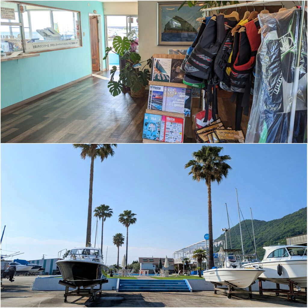 坂出市大屋冨町 BAY MARINA 場所