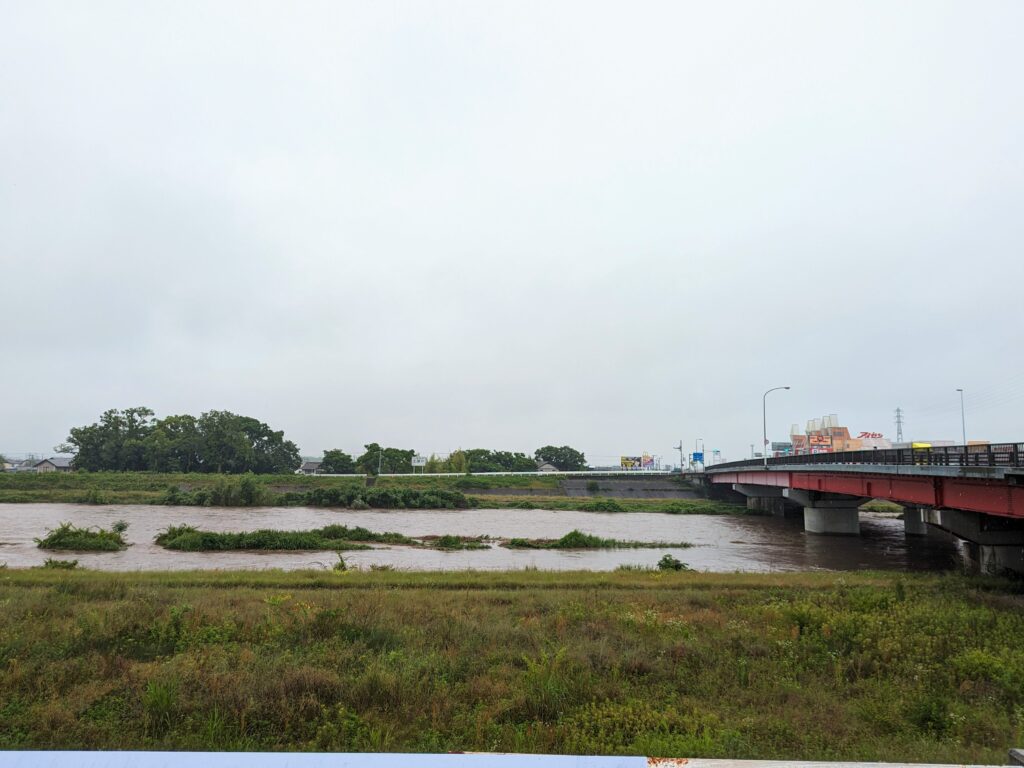 台風2号 線状降水帯