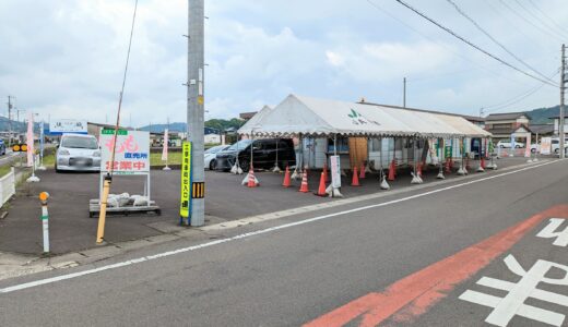 丸亀市飯山町の「飯南産地直売所」で『飯南の桃』の販売が2023年6月13日(火)からスタートしてる。桃のアイスとシャーベットも販売中！