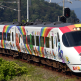 宇多津駅 アンパンマン列車 100万人達成記念イベント