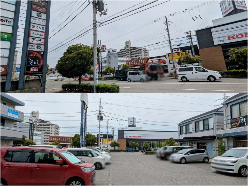 丸亀土器町 すまぃるcafe 場所・駐車場