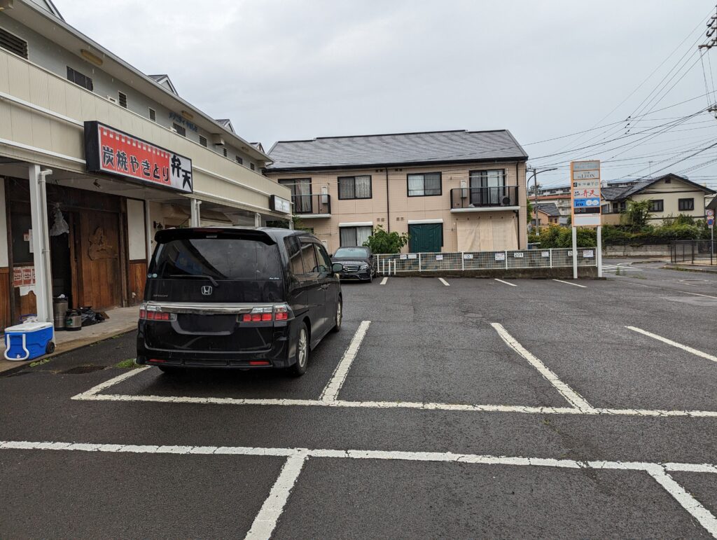 宇多津町 焼鳥弁天 駐車場