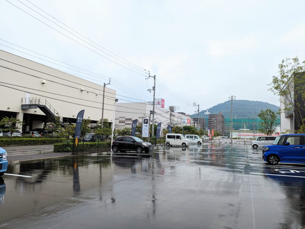 宇多津町 浜田家具 場所・駐車場