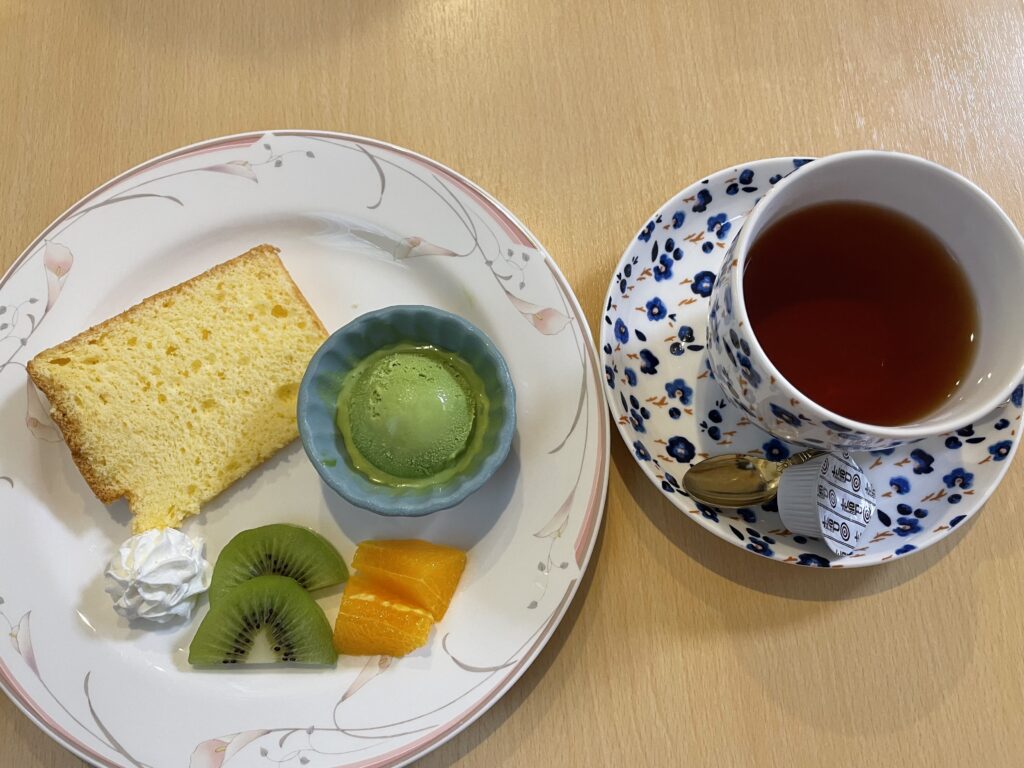 坂出市横津町 cafe悠花 デザートセット