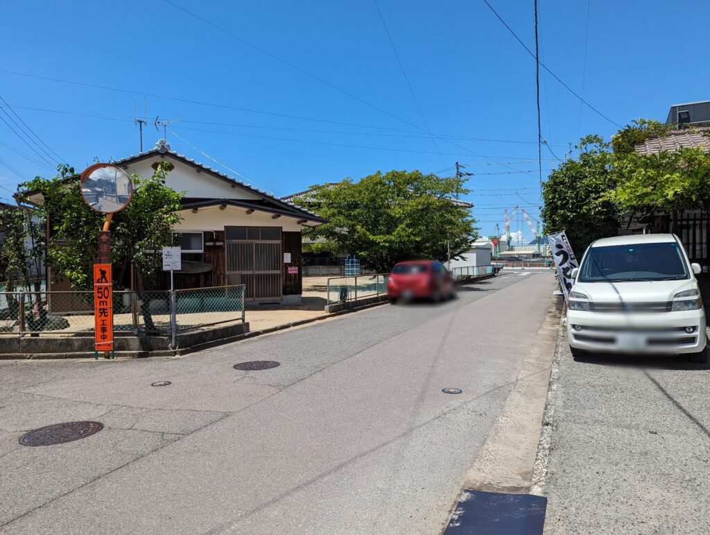 多度津町西浜 いけこうどん 場所