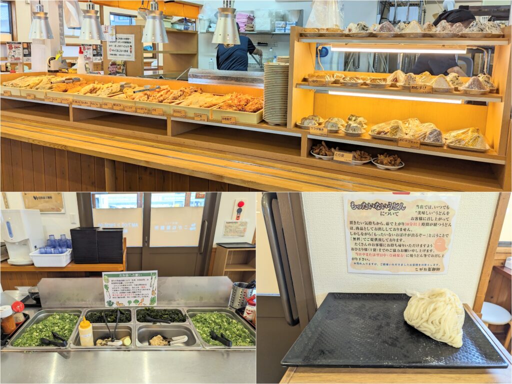 善通寺市上吉田町 こがね製麺所 善通寺上吉田店 店内