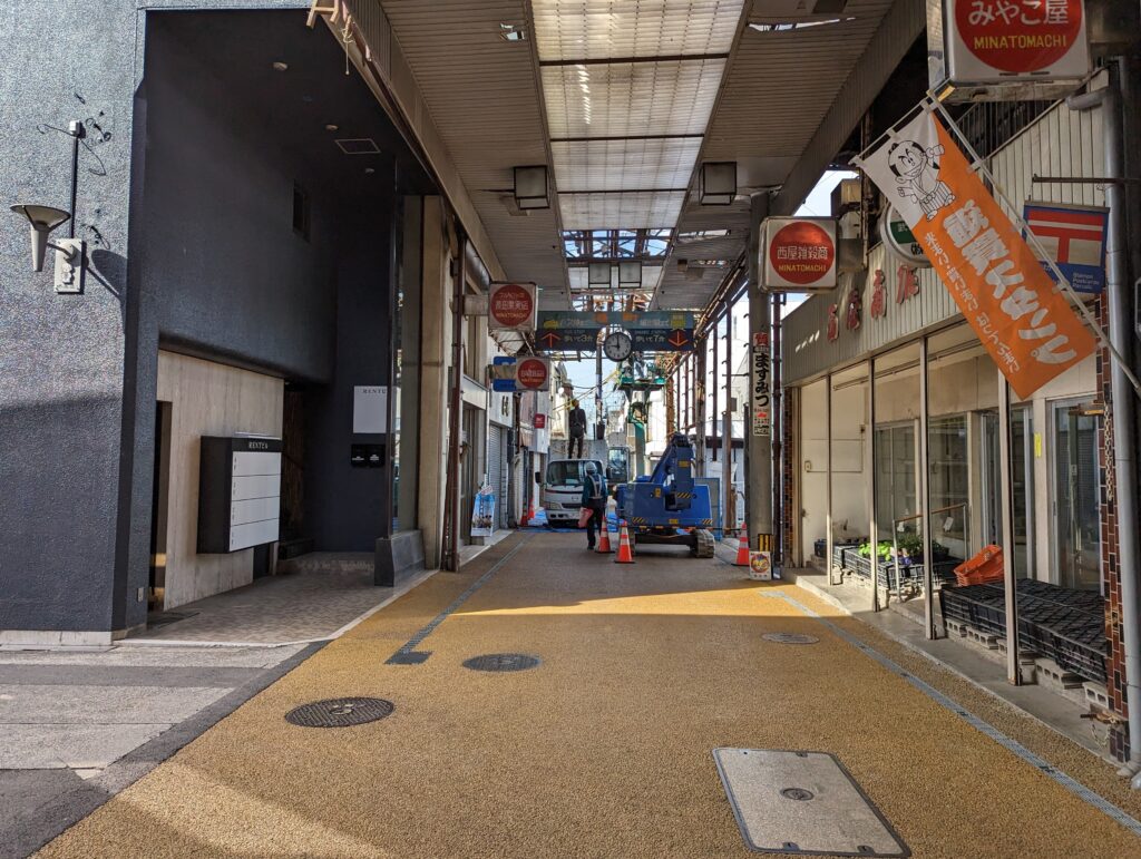 坂出市商店街 サンロード港町商店街