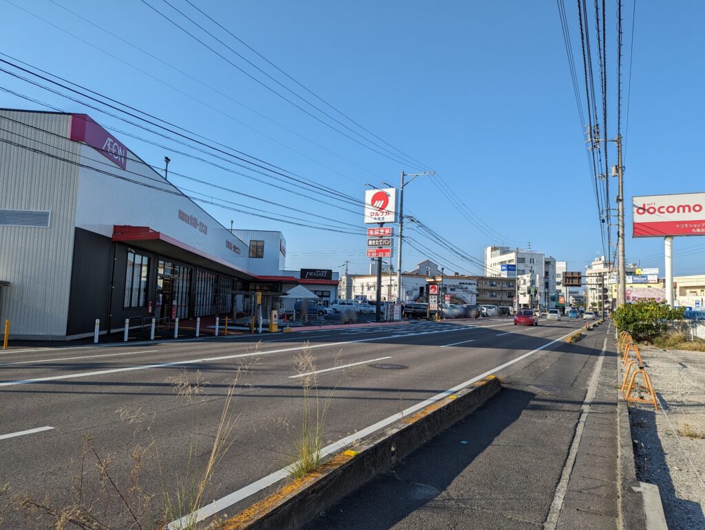 丸亀市中府町 マルナカ中府店 場所